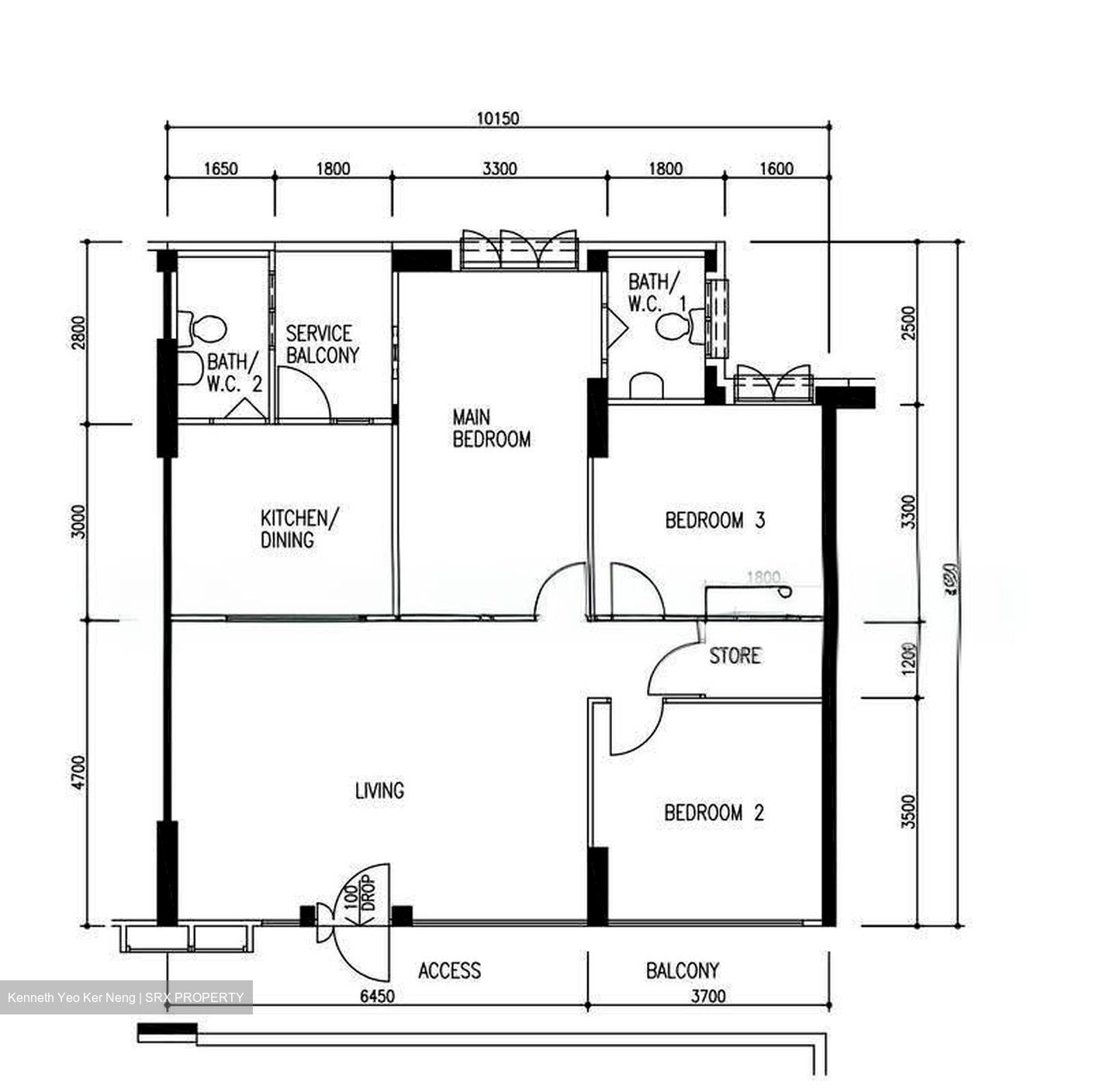 Blk 756 Woodlands Avenue 4 (Woodlands), HDB 4 Rooms #635098891